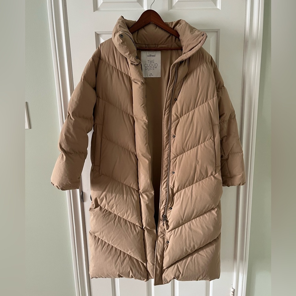 Wilfred Long Cloud Puff in Beige